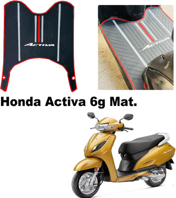SRPHERE Anti Skid Foot Floor Mat for Activa 6G Scooter Multi Color Honda Activa 6G Two Wheeler Mat