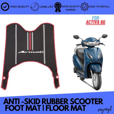 KSHEERI Tof-FOOT MAT 765_enemyT Honda Activa 6G Two Wheeler Mat