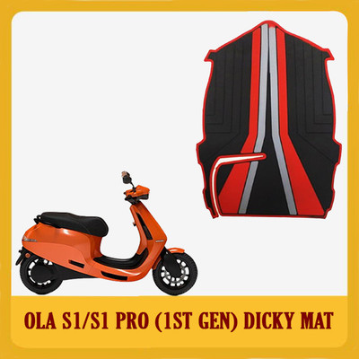 DAZZRIDE Rubber Scooter Seat Box Matt Compatible with Ola S1 and S1 Pro 1st Generation Ola S1 Air Two Wheeler Mat