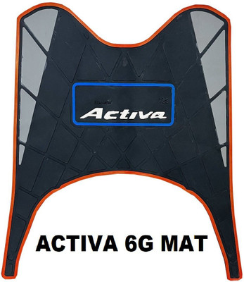 KSHEERI Tof-UNIVER 6G BLUE BOX MAT Honda Activa 6G Two Wheeler Mat