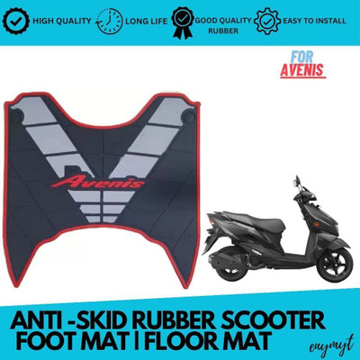 KSHEERI Tof-FOOT MAT 760_enemyT Suzuki Universal For Bike Two Wheeler Mat