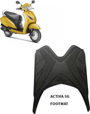 Topmtop New-Honda Activa 5G Scooty Washable Foot Mat / Floor Mat (H4) Honda Activa 5G Two Wheeler Mat