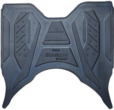 ARNLC Burgman Black Scooter Foot Mat For Suzuki Burgman Street Two Wheeler Mat