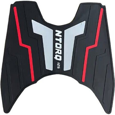 TA Multi COLOR Silicon Scooty Foot Mat/Floor Mat for TVS NTORQ Washable TVS Ntorq 125 Two Wheeler Mat