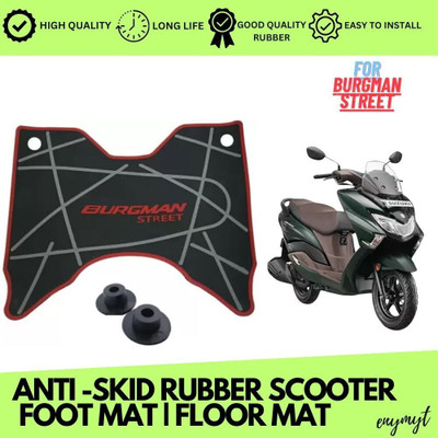 KSHEERI Tof-FOOT MAT 708_enemyT Suzuki Burgman Street Two Wheeler Mat
