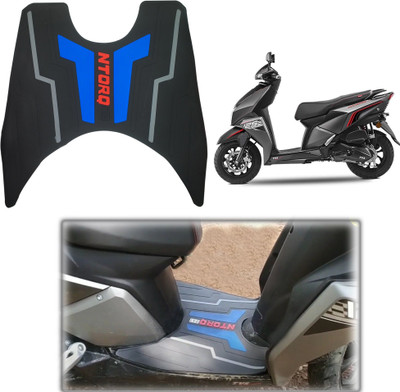 ENEMYT ZS-NT-GR2T TVS NTORQ-125 FOOTMAT/FLOORMAT/SCOOTY MAT (Washable Mats) TVS Ntorq 125 Two Wheeler Mat