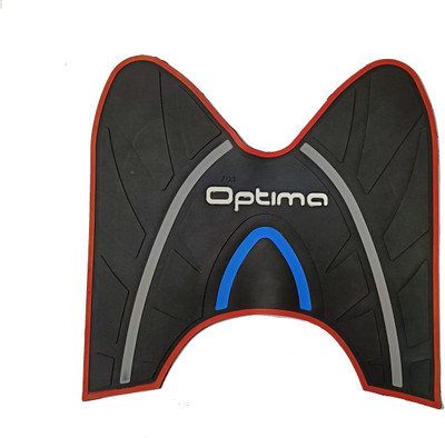 Digital Craft Anti Skid Multicolor Washable Foot Mat / Floor Mat for OPTIMA Hero Two Wheeler Mat