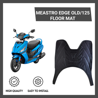 ZRIDE Premium Quality Hero Mestro Edge Scotty Washable Foot Mat / Floor Mat Hero Maestro Edge 125 Two Wheeler Mat