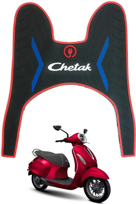 ENEMYT Anti Skid Foot Mat for j CHETAK EV All Model Scooter Multi Mat_enemyT Bajaj Chetak Two Wheeler Mat