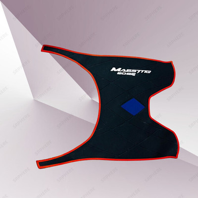 ENEMYT Rubber Anti Slip Backing Scooty Floor Mat for Maestro Edge 125_enemyT Hero Maestro Edge 125 Two Wheeler Mat