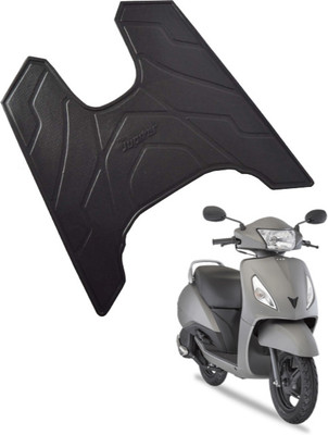 KSHEERI Jupiter Old Scooter/Scooty Foot Mat Rubber Floor Mat (Black) TVS Jupiter Two Wheeler Mat