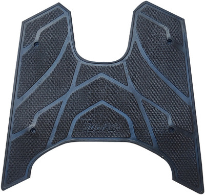 uri Jupiter Black Scooter Foot Mat For TVS Jupiter Two Wheeler Mat