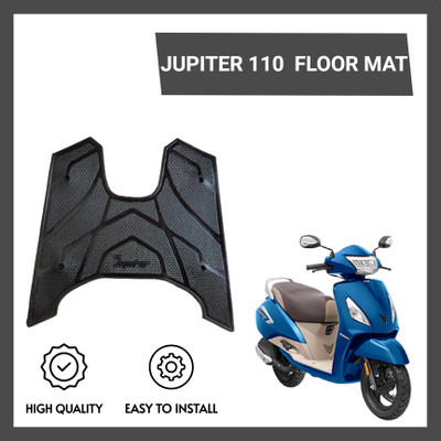ZRIDE Top Quality Scooty Washable Mat For Jupiter 110 Foot Mat / Floor Mat TVS Jupiter Two Wheeler Mat