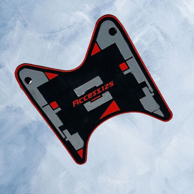 KSHEERI Tof-FOOT MAT 279_enemyT Suzuki Access 125 Two Wheeler Mat
