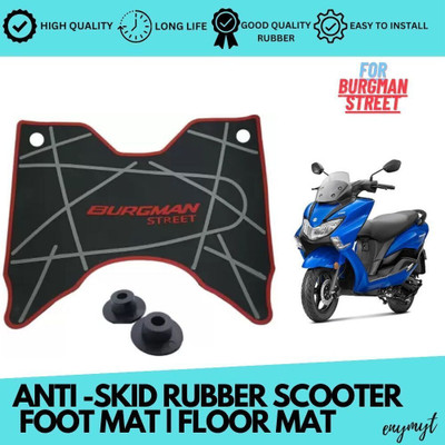 KSHEERI Tof-FOOT MAT 390_enemyT Suzuki Burgman Street Two Wheeler Mat