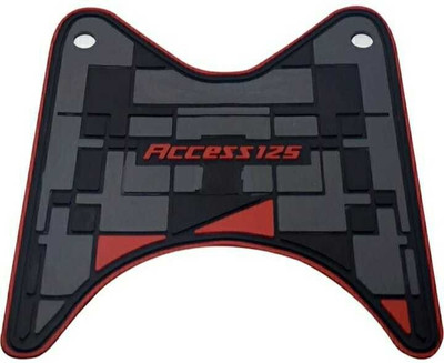 the greatone Washable Floor Mat/Foot Mat for Suzuki Access 125 Suzuki Access 125 Two Wheeler Mat