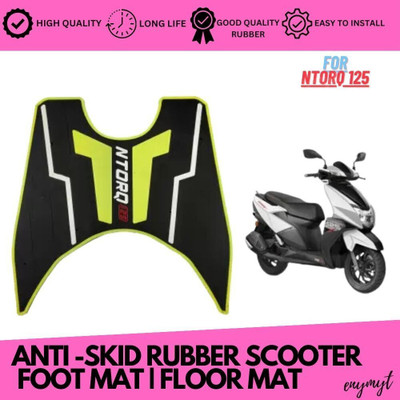 KSHEERI Tof-NE3 NTORQ NEON GREEN COLR MAT_enemyT TVS Ntorq 125 Two Wheeler Mat