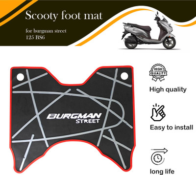 Allowing New Design Washable Foot Mat Compatible for burgman 125 Suzuki Burgman Street 125 Two Wheeler Mat