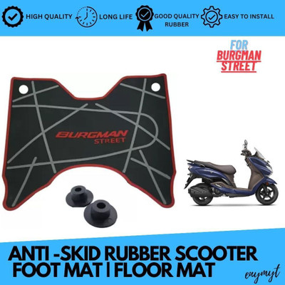 KSHEERI Tof-FOOT MAT 086_enemyT Suzuki Burgman Street Two Wheeler Mat
