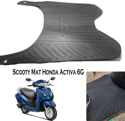 KSHEERI Tof-SCOOTY 6G NORMAL BLACK MAT Honda Activa 6G Two Wheeler Mat