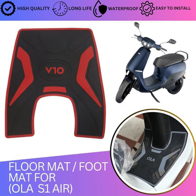 KSHEERI Tof-OL2OLA AIR -RED Ola S1 Air Two Wheeler Mat