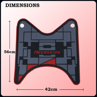 KSHEERI Tof-Two wheeler premium mat-395 Suzuki Access 125 Two Wheeler Mat