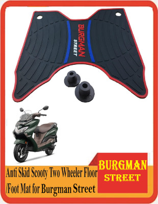 TMRIDE Premium High Quality Scooty Foot Mat Burgman Street Suzuki Burgman Street Two Wheeler Mat
