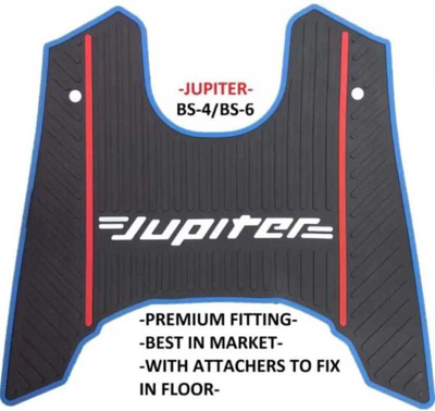 KSHEERI Tof-jupiter 110 foot mat TVS Jupiter Two Wheeler Mat