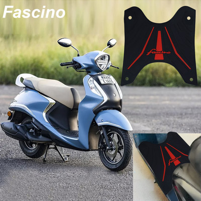 DRAXAN Premium Quality Scooty Foot Mat Multicolour Yamaha Fascino Two Wheeler Mat Yamaha 3 Series Two Wheeler Mat