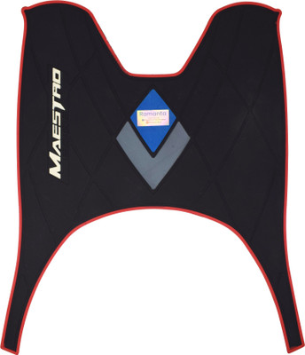 Ramanta RMT-0643 Washable Soft Rubber Floor Mat/Foot Mat Compatible for Hero Maestro Edge 125 Two Wheeler Mat