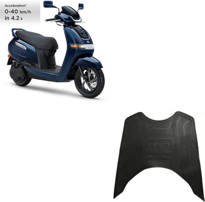 EXITANCE Anti Skid Scooty Floor/Foot Mat For Electric TVS iQube Two Wheeler Mat