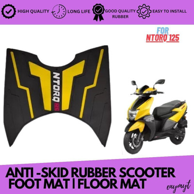 KSHEERI Tof-YL5 NTORQ YELLOW COLR MAT_enemyT TVS Ntorq 125 Two Wheeler Mat