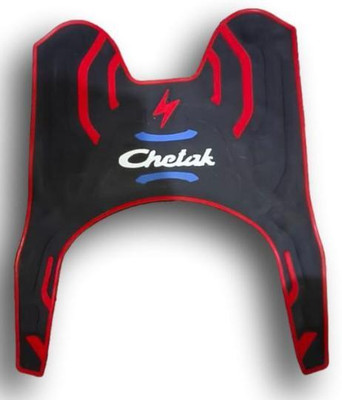IMAD TRADING CHETAK Scooty Washable Foot Mat / Floor Mat Bajaj Chetak Two Wheeler Mat