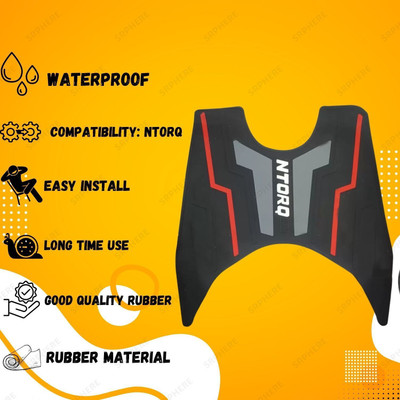KSHEERI Tof-FOOT MAT 049_enemyT TVS Ntorq 125 Two Wheeler Mat