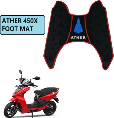 KSHEERI Tof-Foot Mat Rubber Ather BLK BLUE Ather UVA Two Wheeler Mat