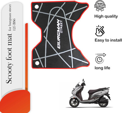 Huims Best Quailty Washable Foot Mat Compatible for burgman 125 Suzuki Burgman Street 125 Two Wheeler Mat
