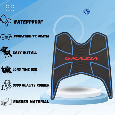KSHEERI Tof-MP1-Two Wheeler MAT FOR GRAZIA Honda Grazia Two Wheeler Mat