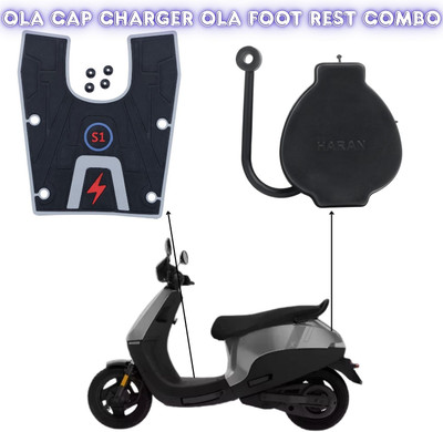 SRPHERE A5 GOOD QUALITY OLA CAP CHARGER OLA FOOT MAT COMBO Ola S1 Air Two Wheeler Mat