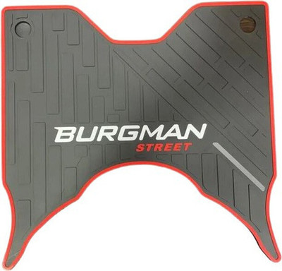 ENEMYT DZRD-0645 ashable Soft Rubber Floor Mat/Foot Mat Compatible for Suzuki_enemyT Suzuki Burgman Street Two Wheeler Mat