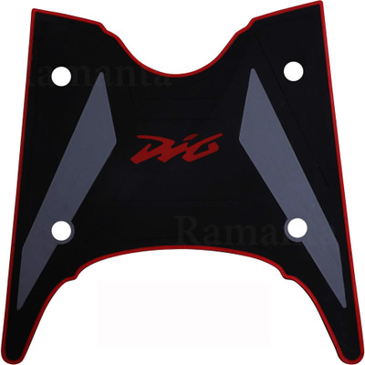 Ramanta Dio BS6 Foot Mat Washable Scooter Dio Floor Mat Anti Skid Heavy Compatible with Honda Dio Two Wheeler Mat