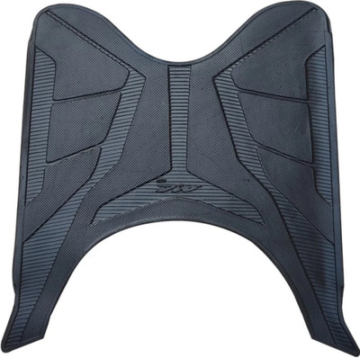 uri Washable Black Rubber Floor Mat/Foot Mat for HONDA DIO BS-4 Honda Dio Two Wheeler Mat