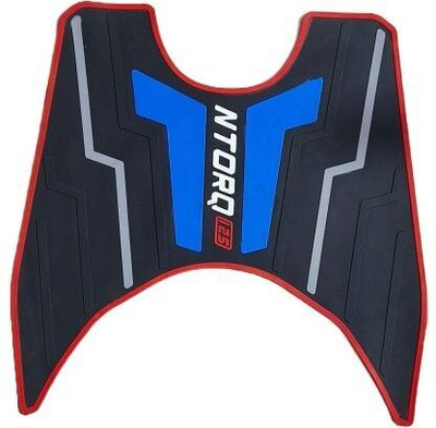 KSHEERI Tof-SRT-MAT-NTORQ BLUE Yamaha Ntorq 125 Two Wheeler Mat