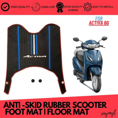 KSHEERI Tof-FOOT MAT 456_enemyT Honda Activa Two Wheeler Mat