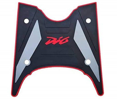 KSHEERI Tof-3D DIO FOOT MAT 2_enemyT Honda Dio Two Wheeler Mat