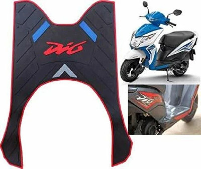 EXITANCE Dio 3D Foot Floor Mat for Dio BS4 Scooter Multi Color Hero Dio Two Wheeler Mat