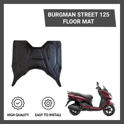 ZRIDE High Quality Scooty Washable Foot Mat / Floor Mat Suzuki Burgman Street 125 Two Wheeler Mat