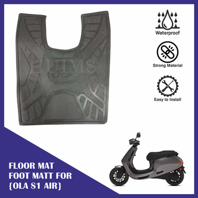 Huims Washable Foot Mat for OLA S1 X Rubber NA Ola S1 Air Two Wheeler Mat