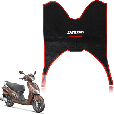 ENEMYT Scooter Scooty Mat To heeler Floor Foot Mat for Destini 125 Hero Destini_enemyT Hero Destini 125 Two Wheeler Mat