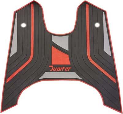 aqrin multicolored & washable footmat for TVS Jupiter BS6 scooty NA Jupiter Two Wheeler Mat