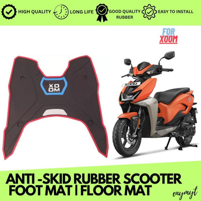 ENEMYT XO6 Washable Floor Mat/Foot Mat For HERO XOOM Hero Two Wheeler Mat